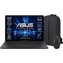 Asus Expertbook Ultra X7 358H 14" Dokunmatik OLED 64GB Ddr5 1tb SSD Freedos Dizüstü Bilgisayar + Shopimode Çanta ve Mouse