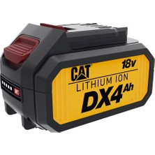 Hepta Collection Cat Dxb4 18VOLT 4.0AH. Li-Ion One For All Profesyonel Yedek Akü