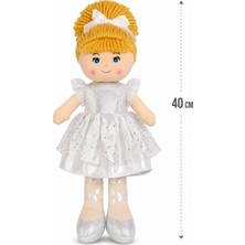 Vardem 40 cm Kanatlı Bez Balerin Bebek – Yumuşak Peluş Kumaşlı Oyuncak Bebek