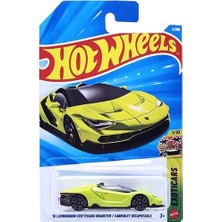 Hot Wheels - '16 Lamborghini Centenario Roadster - Neon Green (1/64) Long Card - JJK74