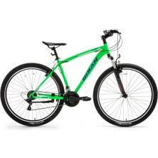 Bisan Leon Erkek Dağ Bisikleti 48CM V 29 Jant 21 Vites Neon Yeşil Lacivert