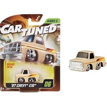 Bg Store Entertaintment Cartuned S3 1987 Chevy C10 - Krem Rengi Custom Araba