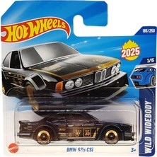 Hot Wheels Bmw 635 Csi HYW38 Wild Widebody 1/5 Short Card Siyah Altın Castrol Mothers Bmw Lisanslı M