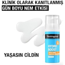Bg Store – Nemlendirici Fluid Hydro Boost Spf 50 (50 ml Pompalı Şişe) — Hyalüronik Asit, Provitamin B5 ve Niasinamid Içeren Yüz Bakımı — Güneş Korumalı Nemlendirici Bakım