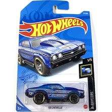 Hot Wheels, '69 Chevelle Mavi, X-Raycers 1/5, 77/250