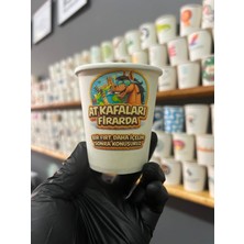 SBStrend Firmaya Kişiye Özel Logo Baskı Tasarım Tek Kullanımlık 7 Oz 200 Adet Karton Bardak