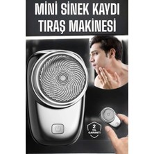 Renas Store Tıraş Makinesi Mini Sıfır Sakal Yanak Tıraş Makinesi USB Şarjlı