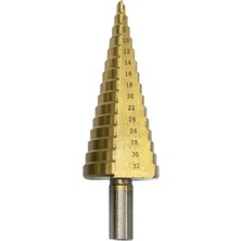 Cin Kademeli Sac Delme Matkabı 4-12MM X2 Tin Kaplı