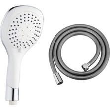 MarkEntegra Fonksiyonlu Duş Başlığı ve Pvc Hortum, Modern