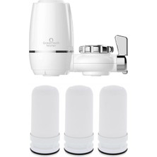 Hepta Collection Greentech Water Seramik Filtreli Musluk Ucu Arıtıcı / 3 Adet Seramik Filtreli KARTUŞ/GW-D02P2