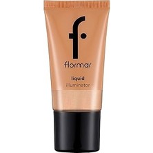 Renas Store Flormar Liquid Illuminator Doğal Görünüm Veren Kremsi Hafif Dokulu Likit Aydınlatıcı No. 002 - Sunset Glow - 8690604534753