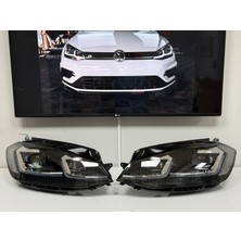 Ces Auto Vw Golf 7 Uyumlu 7.5 Dizayn J LED Far Takımı Açılış Animasyonlu