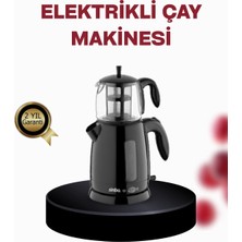Valor Cam Demlikli 20 Bardak Kapasiteli Elektrikli Çaycı
