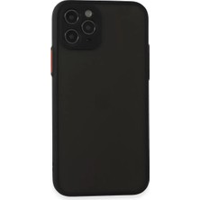 Renas Store Apple iPhone 11 Pro Kılıf Montreal Silikon Kapak - Siyah