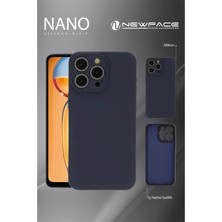 Renas Store Newface Iphone 11 Pro Max Kılıf Nano Içi Kadife Silikon - Mavi