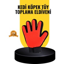 Kedi ve Köpekler Için Tüy Toplama Eldiveni – Yumuşak Silikonlu Masaj Eldiveni