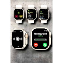 Astraltech Suya ve Toza Dayanıklı 45 mm Akıllı Saat Bildirim ve Cevapsız Çağrı Görüntüleme