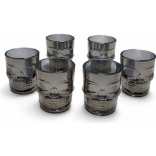 Renas Store 6'lı Kurukafa Cam Shot Bardağı ALK5115