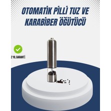 Renas Store Otomatik Baharat Değirmeni Paslanmaz Gövde Ergonomik Tasarım