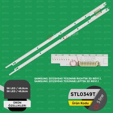 Renas Store Samsung 2012SVS40 7032NNB RIGHT56 + LEFT56 3D Rev1.1 Tv LED Bar