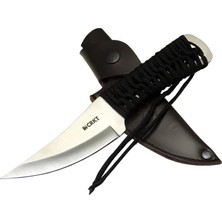 Renas Store Crkt Scrub Fixed 2712 Wy Kamp / Outdoor Bıçak 22,5cm - Ipli Sap, Deri Kılıflı