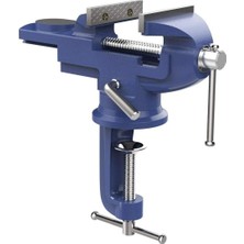 Steiner Alman 50 mm Dönerli Örslü Özel Alaşımlı Paslanmaz Dövme Çelik Mini Masa ve Tezgah Mengenesi