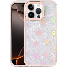 Mey Ithalat®   Iphone 16 Pro Lumi Desenli Kapak - Pembe