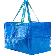 Bg Store - 2 x Frakta Mavi Büyük Çanta - Ideal Için Alışveriş, Çamaşır ve Depolama