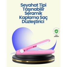 Renas Store Hafif ve Taşınabilir Seramik Kısa Saç Maşası – Seyahate Uygun Ergonomik ve Güvenli Tasarım