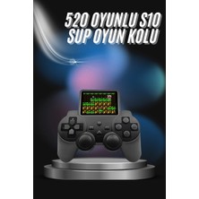 Renas Store S10 Gamepad 520 Oyunlu Klasik Taşınabilir Retro Oyunlar Oyun Konsolu El Atarisi