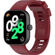 Renas Store Xiaomi Redmi Watch 4 Klasik Kordon - Bordo