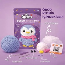 Uravas Store The Gurumi Penguen Örgü Öğrenme Kiti (TG006)