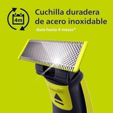 Bg Store Oneblade 3'lü Yedek Bıçak ve Vücut Bakım Kiti, 3 Adet Yedek Bıçak, Cilt Koruması, Vücut Tarağı, Tüm Oneblade Modelleriyle Uyumlu, 4 Aya Kadar Dayanıklı Bıçaklar, QP630/51