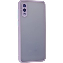 Renas Store Newface Samsung Galaxy A02 Kılıf Montreal Silikon Kapak - Mor