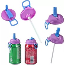 Renas Store Sunup SN-29911 Kutulu Içecekler Için Pipetli Içecek Kapağı