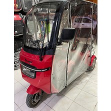 Musatti Marsilya Şeffaf Fermuarlı Çadır Brandası ve Koruma Kabini