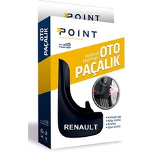 Kap Kaç Renault Symbol Yazılı Paçalık Tozluk Çamurluk Universal Siyah 2'LI