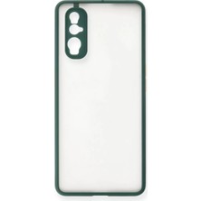 Renas Store Oppo Find X2 Kılıf Montreal Silikon Kapak - Yeşil