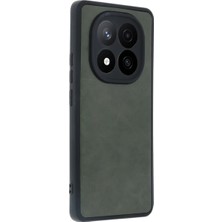 Renas Store Newface Xiaomi Redmi Note 14 Pro 4g Kılıf Aras Deri Kapak - Koyu Yeşil
