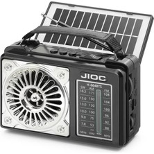 Renas Store Nostaljik Kamp ve Outdoor Solar Şarjli Tws Taşinabi̇li̇r Hoparlör H664BTS