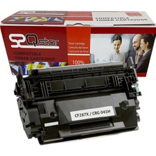 Qstar Hp 287X Çipli Muadil Toner 10.000 Sayfa M507 M528 E50145 E52645 CF287X Yüksek Kapasite Toner