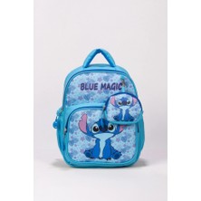 zufigo Deri Baskılı Stitch Anaokulu Çantası