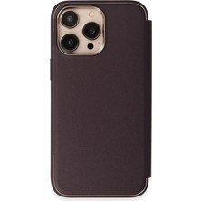 Renas Store Newface Iphone 13 Pro Max Kılıf Dolpin Kapaklı - Derin Mor