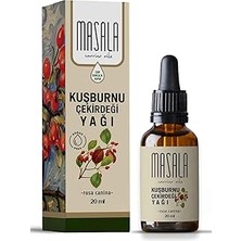 Nacario Masala Saf Kuşburnu Çekirdeği Yağı 20 Ml. (Rosehip Oil) Soğuk Pres