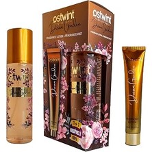 Nacario Ostwint Fragrance Mist Dream Garden Vücut Spreyi 200ML & Vücut Kremi 50ML Set - Ferahlatıcı Bahar Esintisi ve Meyve Özlü Parfüm Kokusu