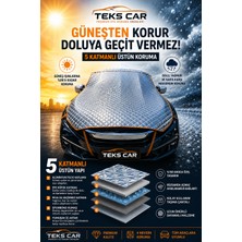 Güneş Koruyucu , 5 Katmanlı , Ultra Sağlam , Isı Yalıtımı , Dolu Koruyucu , Universal Oto Branda ,