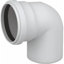 Kap Kaç Pvc Atık Su Borusu 87 Derece 75 mm 10 Adet