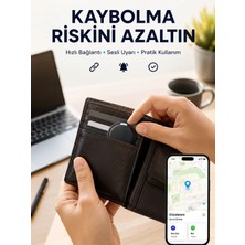 Valor Konum Takip Cihazı Airtag Apple ve Android Uyumlu Akıllı Eşya Bulucu