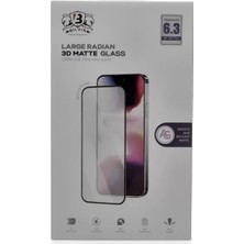 Renas Store Newface Apple Iphone 16 Pro Bilvis 3D Mat Cam Ekran Koruyucu