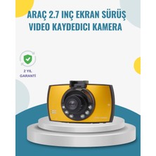Renas Store Araç Içi Hd Dvr Kamera G Sensor ve Hareket Algılama Özellikli